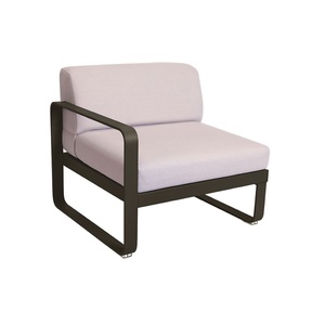 Module gauche 1 place BELLEVIE Fermob tonka-perle