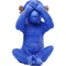 Money Box Monkey Mizaru Blue Kare Design