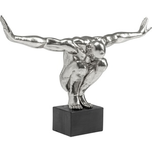 Objet décoratif 100cm ATHLETE XL Kare Design argenté
