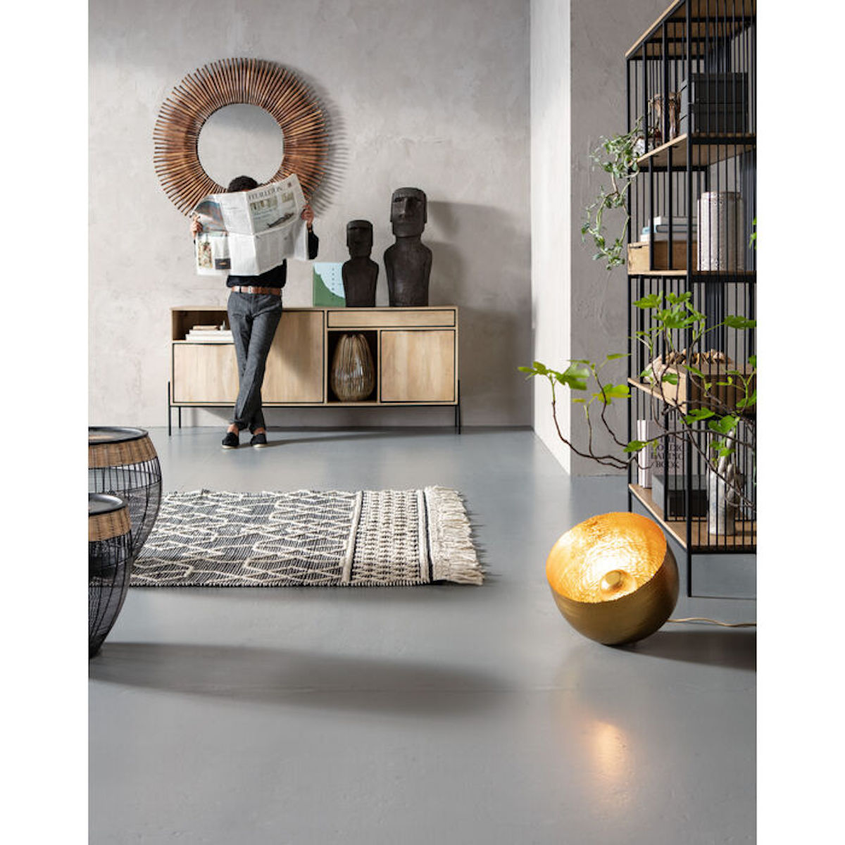 Objet décoratif 80cm EASTER ISLAND Kare Design