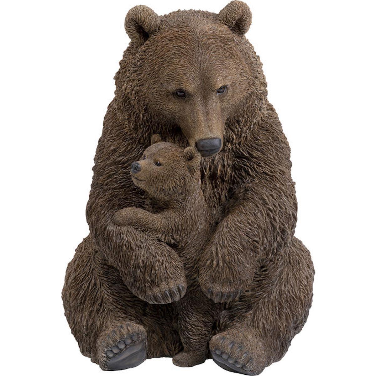 Objet décoratif 81cm CUDDLE BEAR FAMILY Kare Design