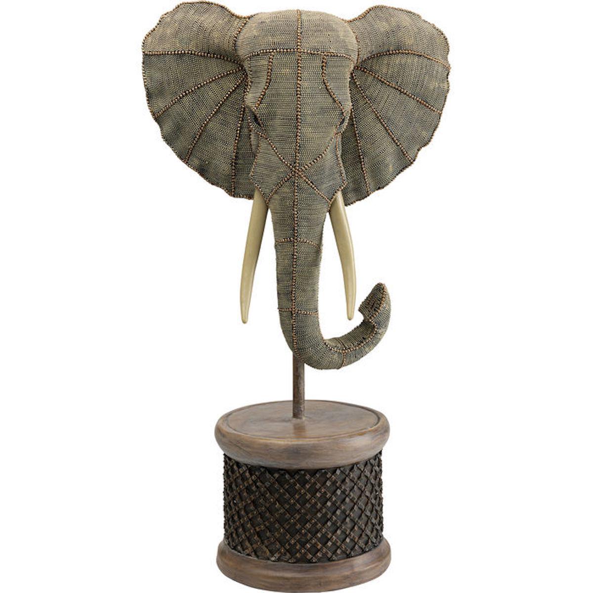 Objet décoratif Elephant HEAD PEARLS Kare Design