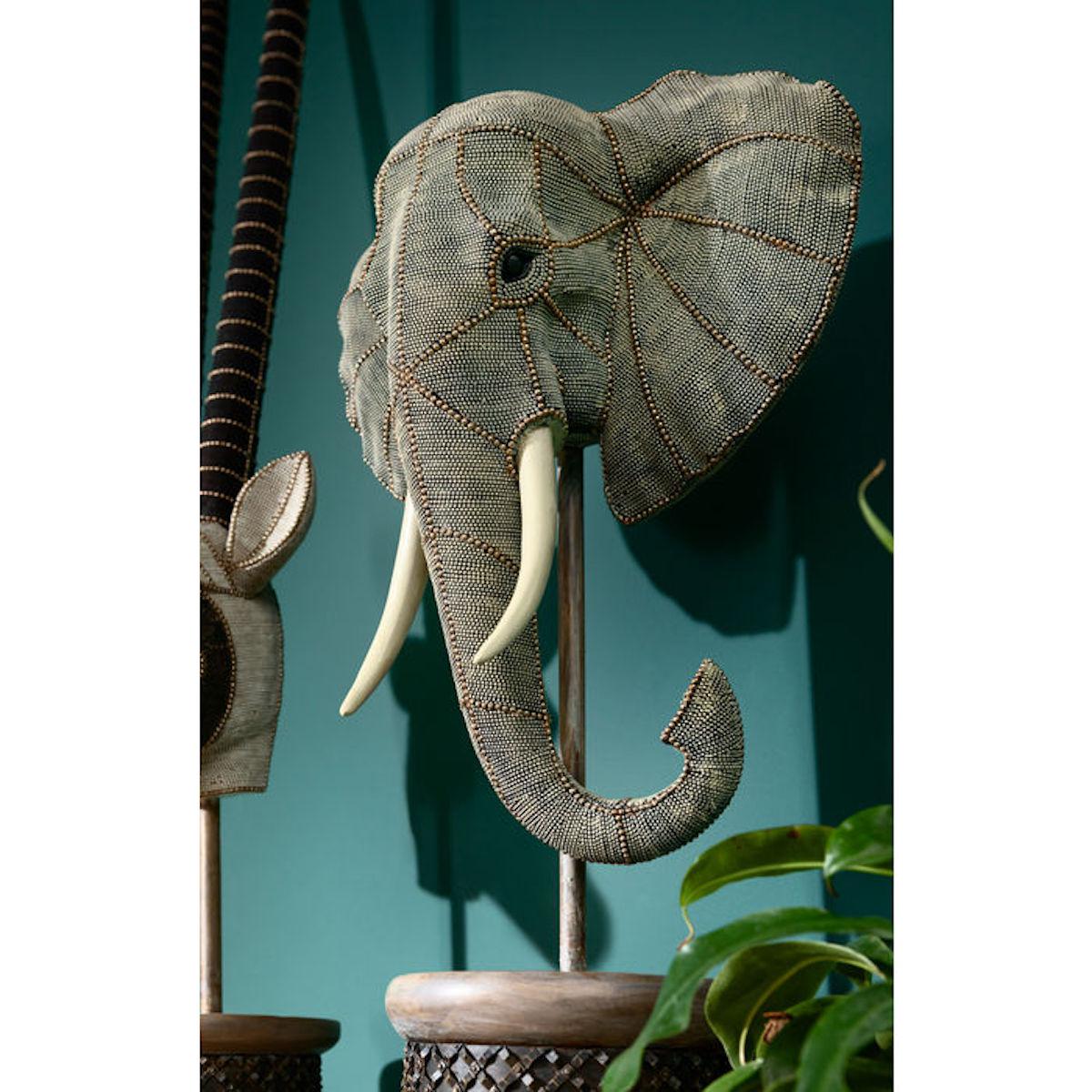 Objet décoratif Elephant HEAD PEARLS Kare Design