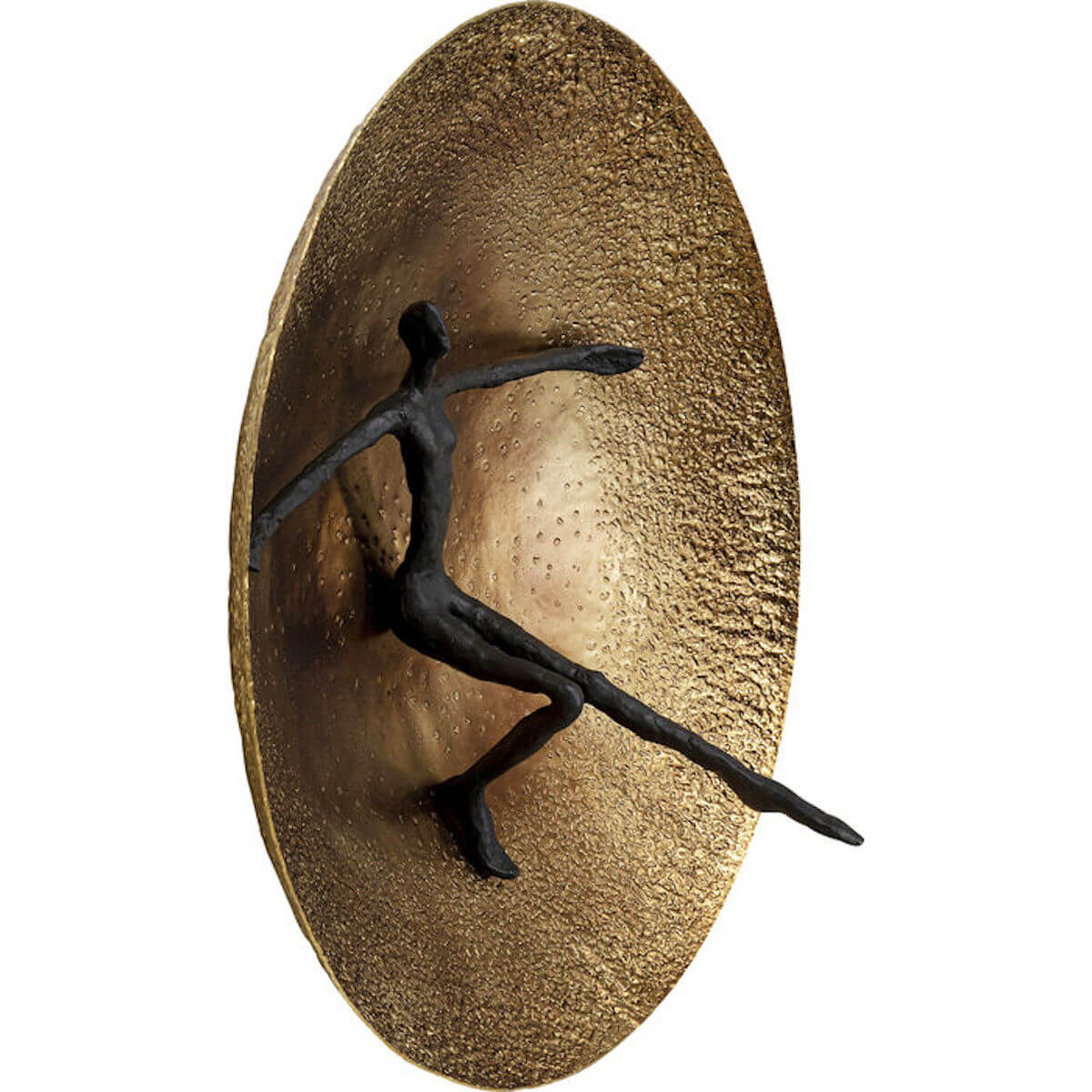 Objet mural UMANO Kare Design laiton 59cm
