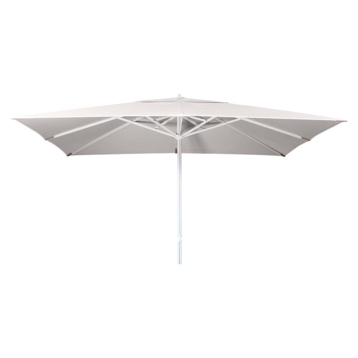 Parasol 400x300cm EASY TRACK Vlaemynck blanc/ecru