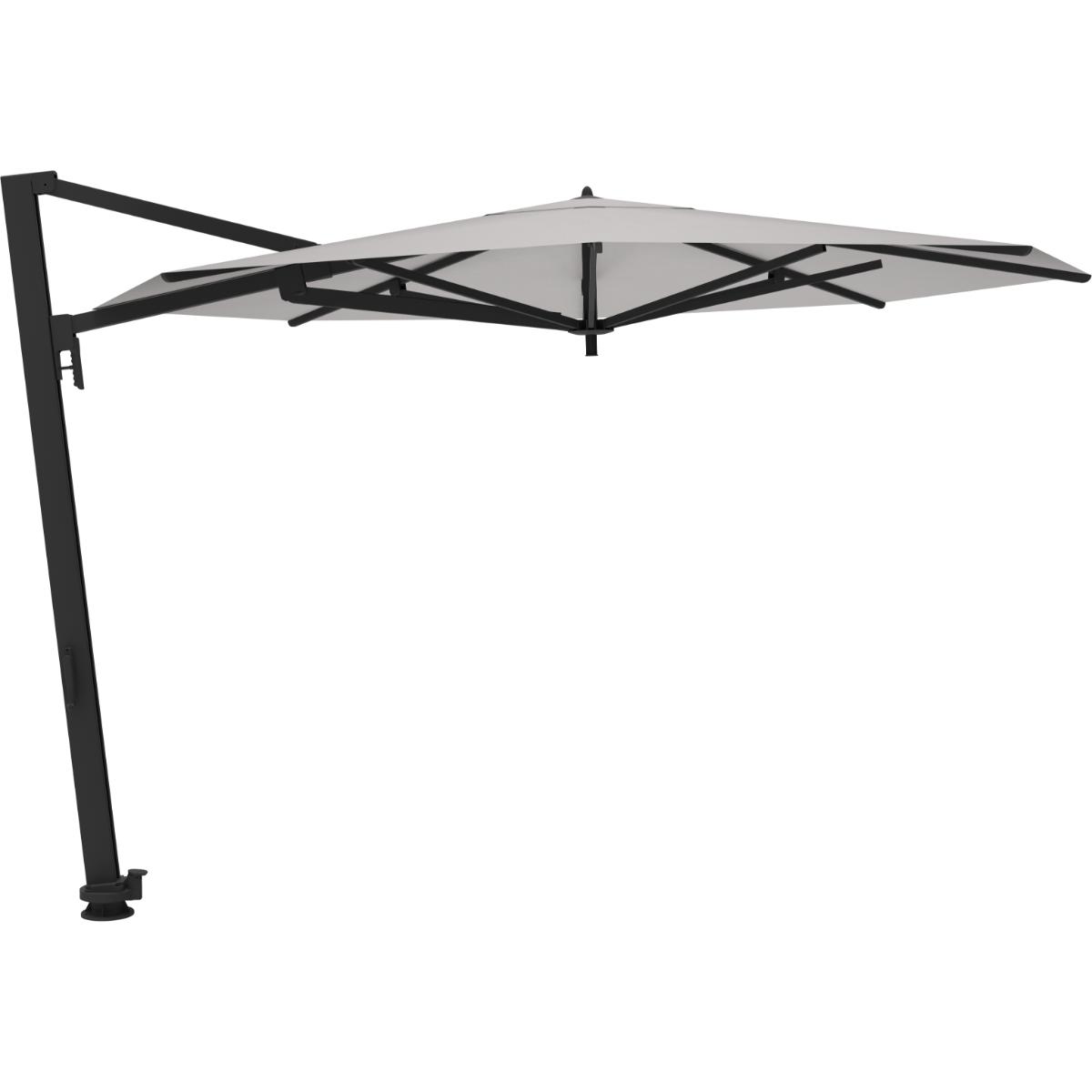 Parasol Dia 350cm BOREE Vlaemynck anthracite/écru