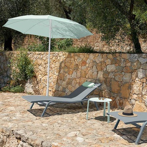 Parasol SHADOO Fermob gris argile