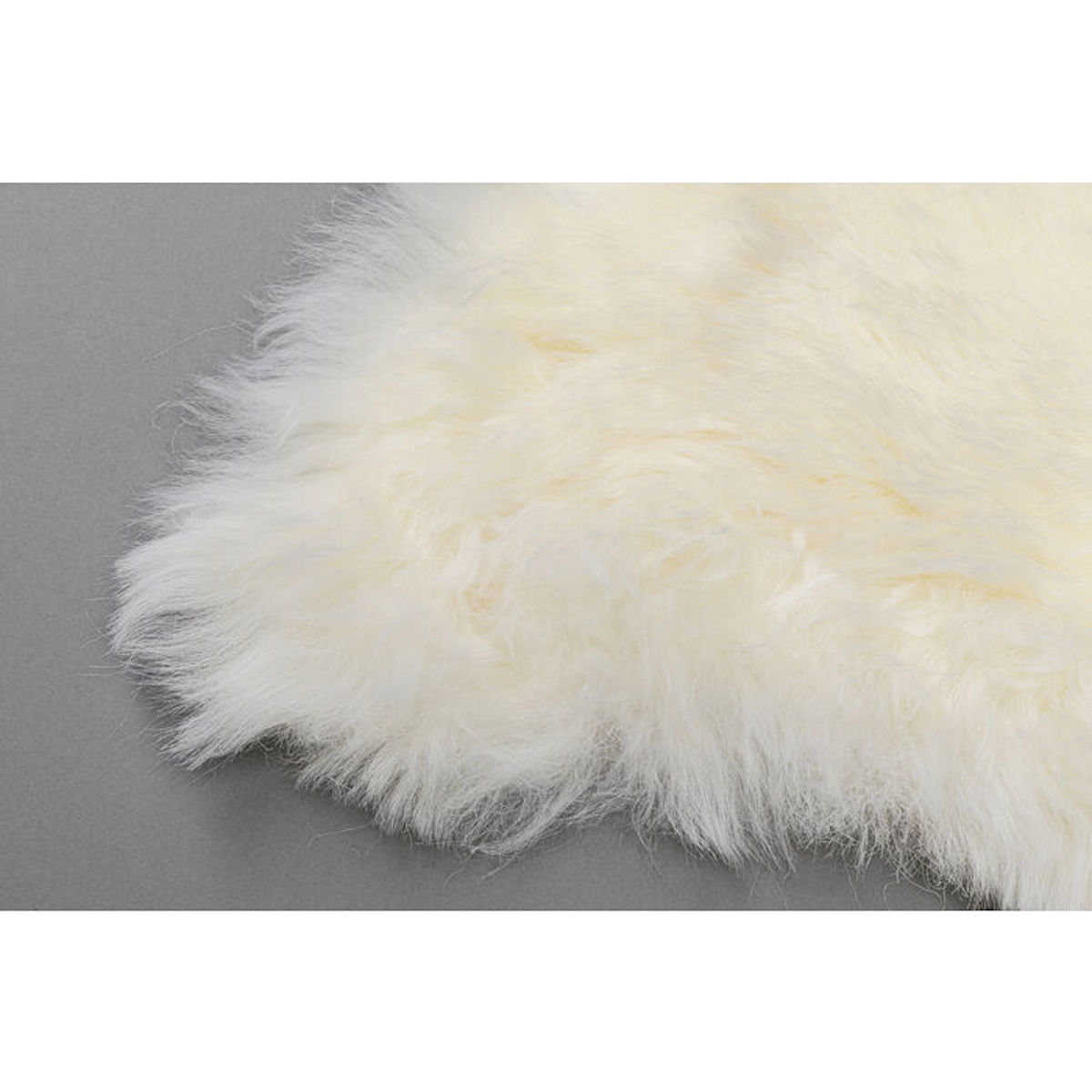 Peau de mouton Heidi 65x85cm Kare Design blanc