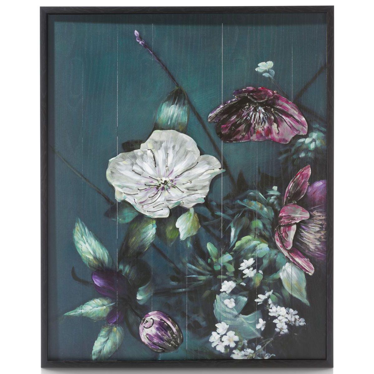 Peinture 73x90cm BOUQUET Coco Maison