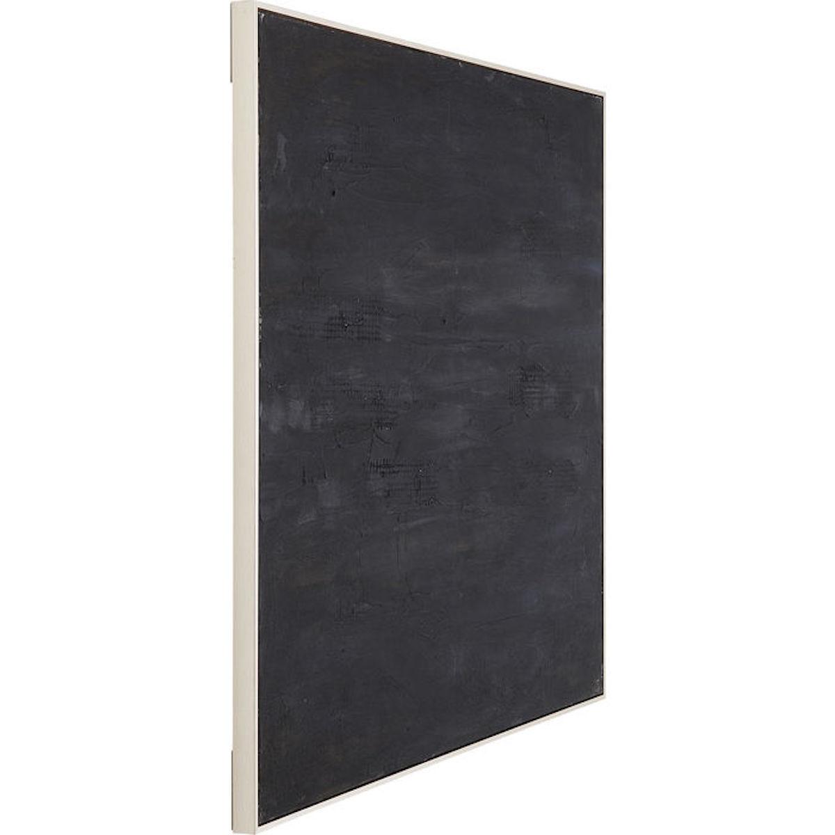 Peinture à l'huie 155x155cm ABSTRACT DEEP Kare Design noir