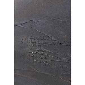 Peinture à l'huie 155x155cm ABSTRACT DEEP Kare Design noir