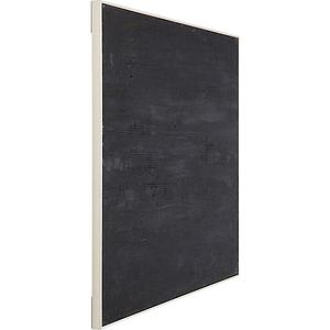 Peinture à l'huie 155x155cm ABSTRACT DEEP Kare Design noir