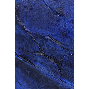 Peinture à l'huie ABSTRACT DEEP Kare Design bleu 155x155cm