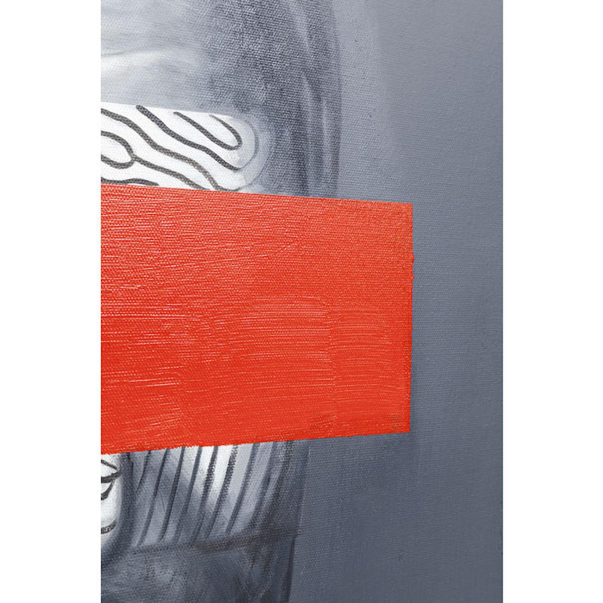 Peinture à l'huile 100x80cm INCOGNITO Kare Design Philosophy