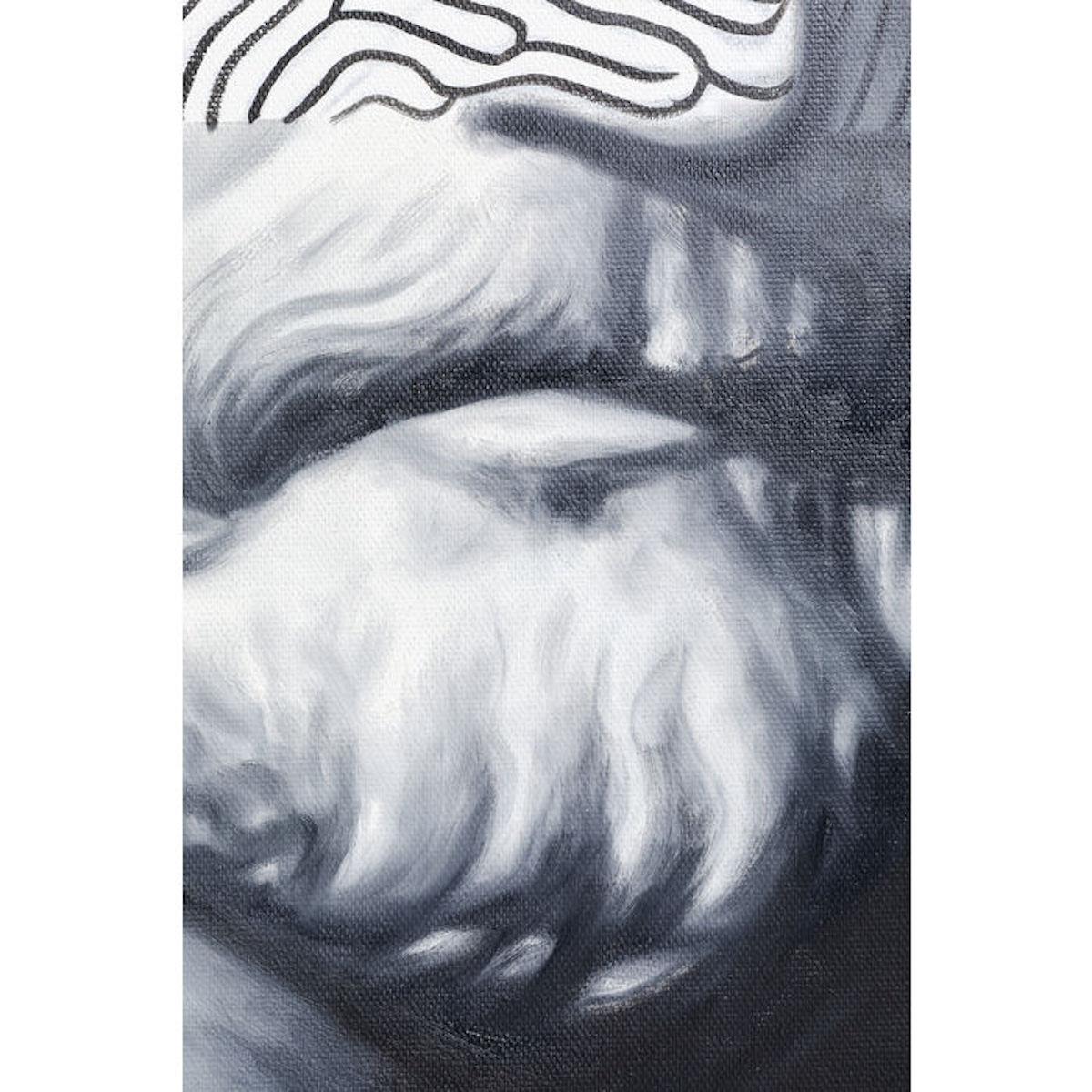 Peinture à l'huile 100x80cm INCOGNITO Kare Design Philosophy