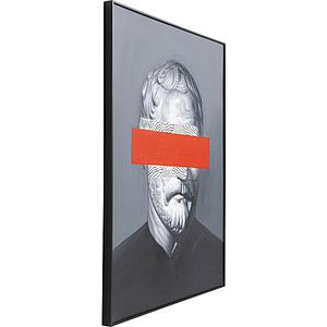 Peinture à l'huile 100x80cm INCOGNITO Kare Design Philosophy