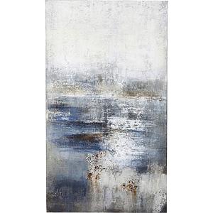Peinture à l'huile 210x120cm ABSTRACT INTO THE NIGHT Kare Design