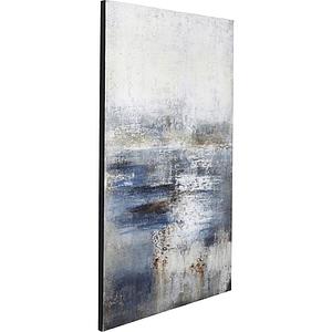 Peinture à l'huile 210x120cm ABSTRACT INTO THE NIGHT Kare Design