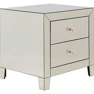 Petite commode 2 tiroirs LUXURY CHAMPAGNE Kare Design