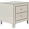Petite commode 2 tiroirs LUXURY CHAMPAGNE Kare Design
