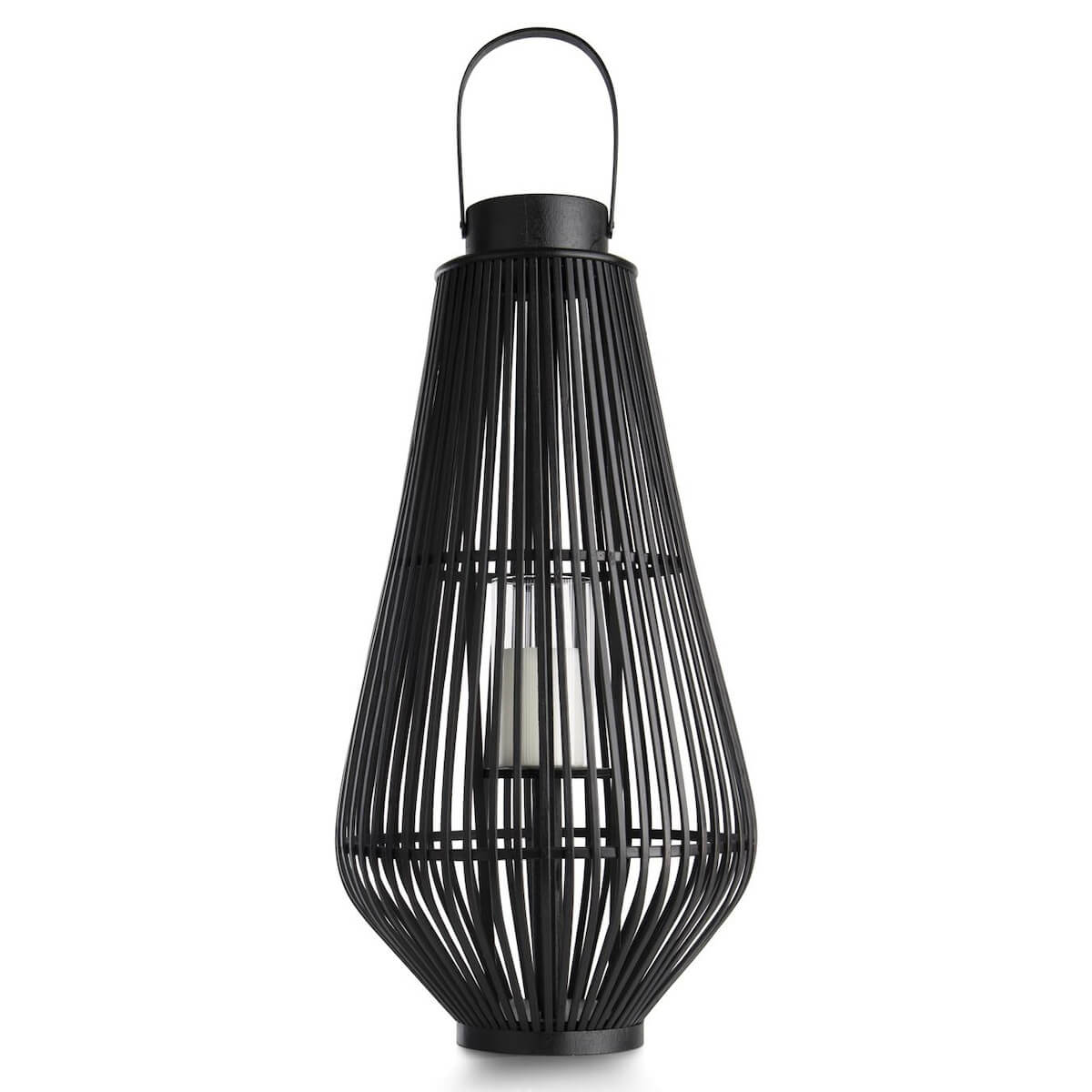 Photophore LUMIERE DU VENT Coco maison noir