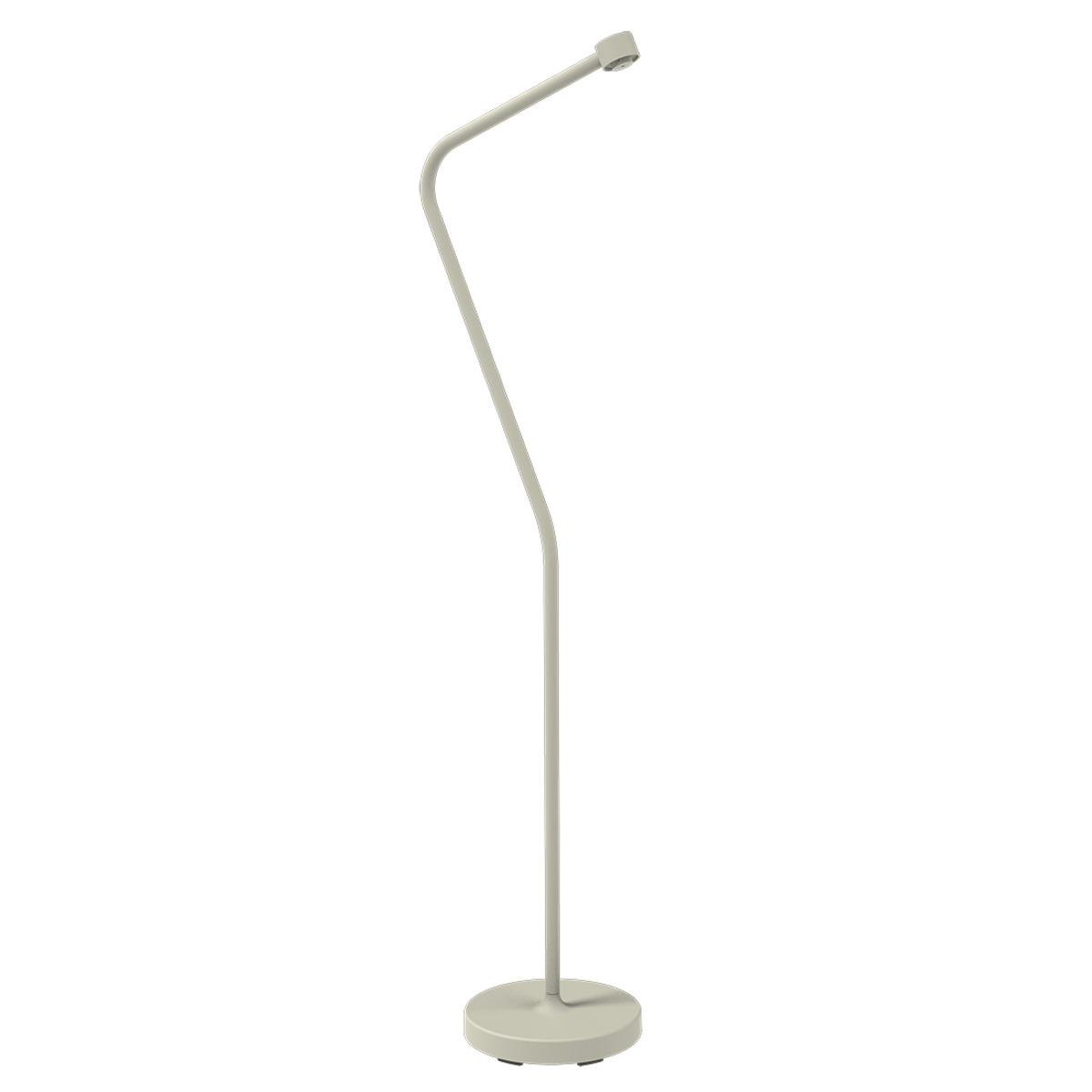Pied simple APLO Fermob gris argile