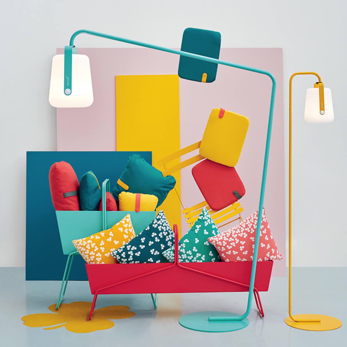 Pied simple BALAD Fermob carbone