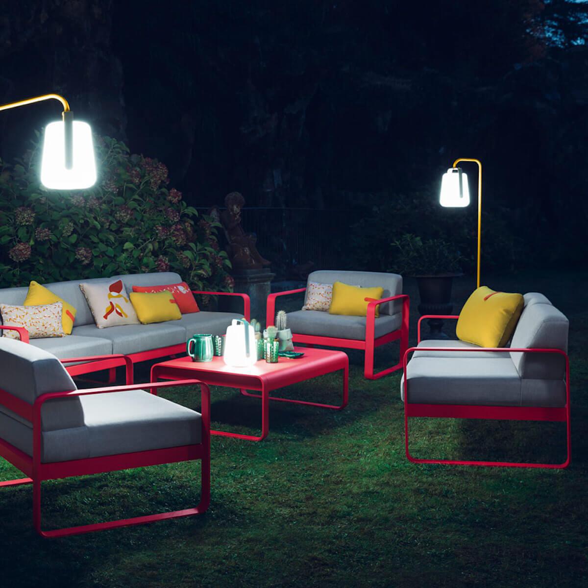 Pied simple BALAD Fermob carbone
