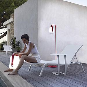 Pied simple BALAD Fermob carbone