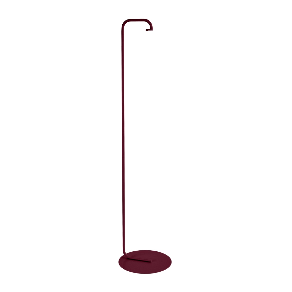 Pied simple BALAD Fermob cerise noir