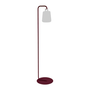 Pied simple BALAD Fermob cerise noir