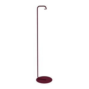 Pied simple BALAD Fermob cerise noir