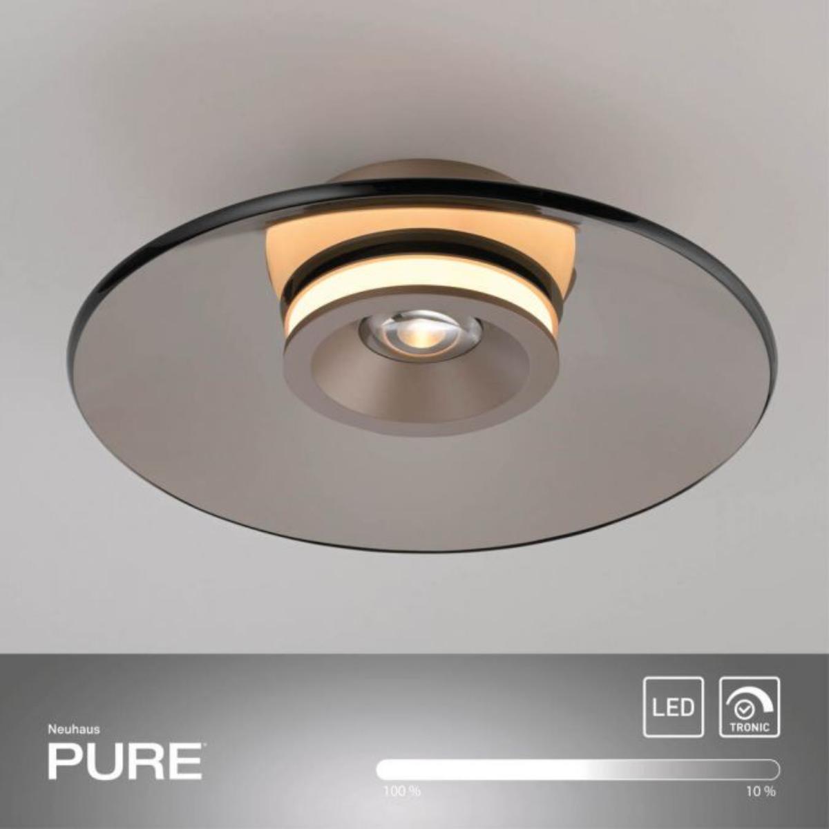 Plafonnier MOON Neuhaus Pure bronze Dia 32cm