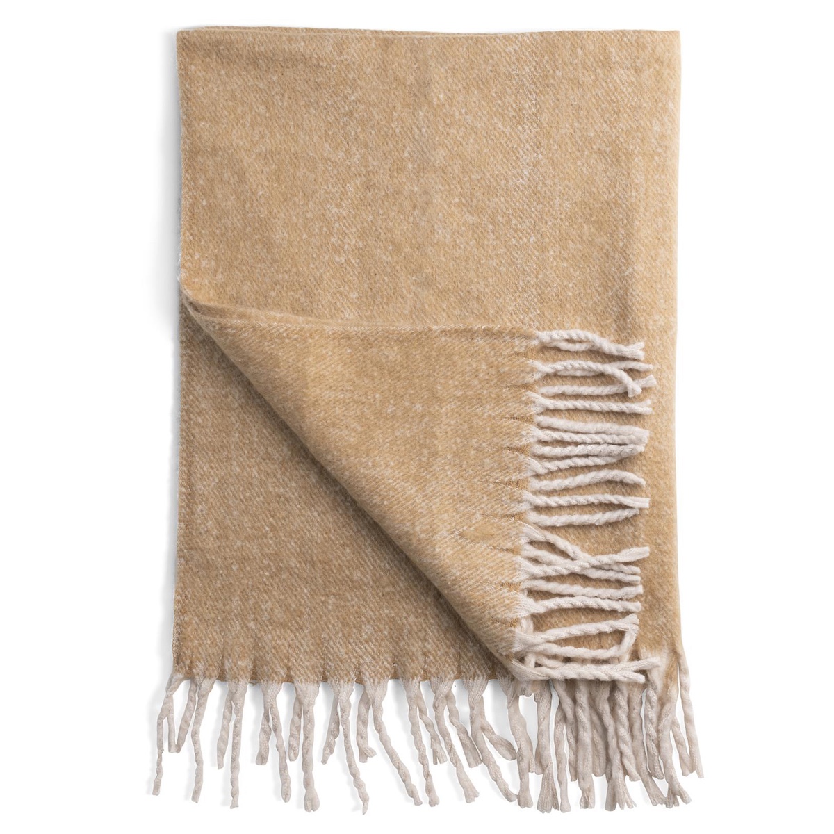 Plaid 127x152cm CAMEL Coco Maison Ocre