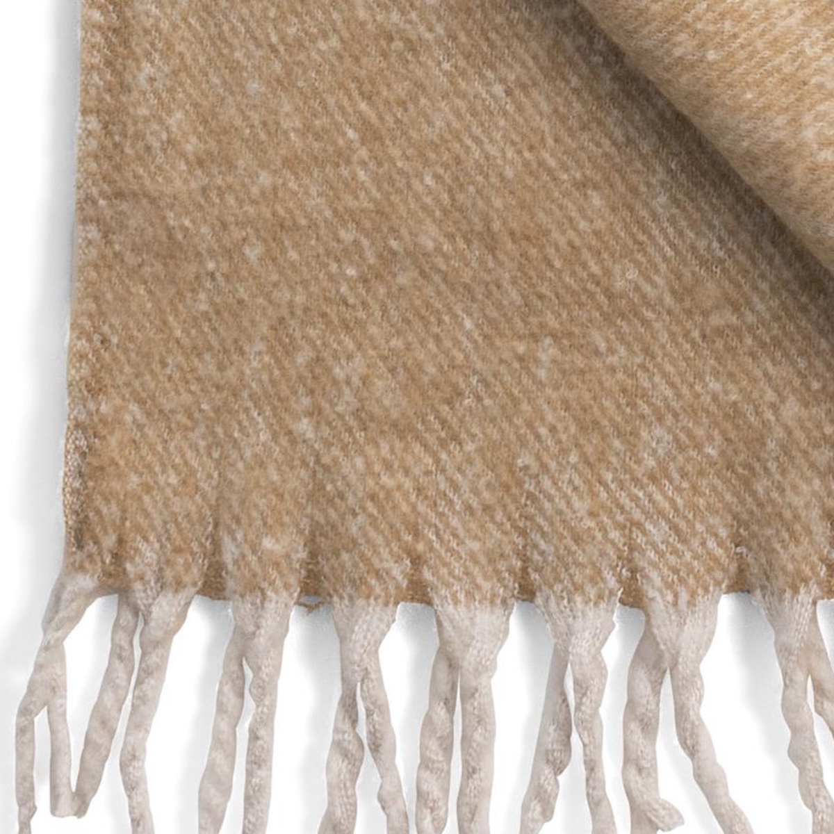 Plaid 127x152cm CAMEL Coco Maison Ocre