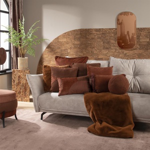 Plaid 130x160cm EVIE Coco Maison Cuivre