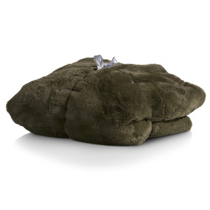 Plaid 130x160cm EVIE Coco Maison Olive