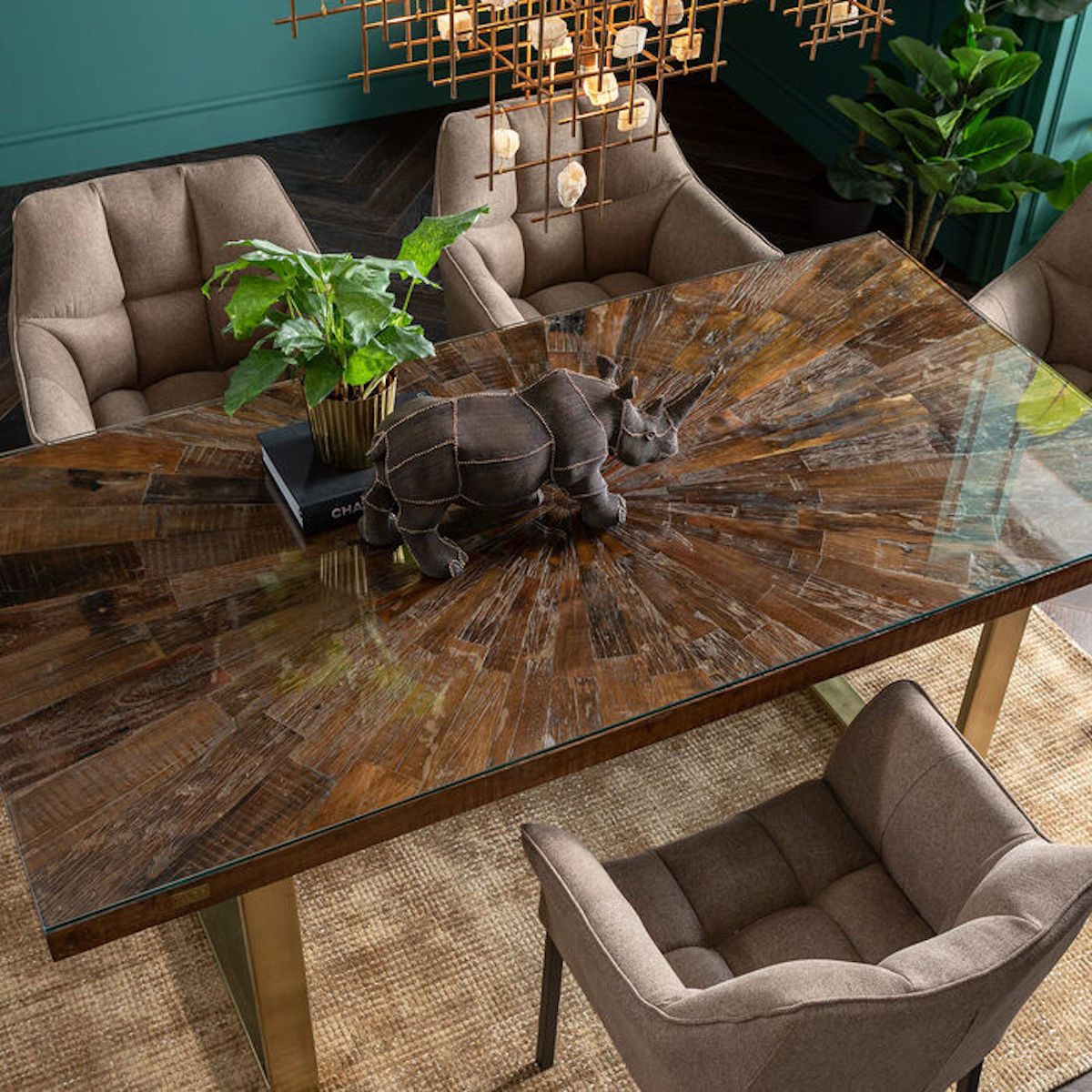 Plateau 180x90cm TAVOLA CONLEY Kare Design