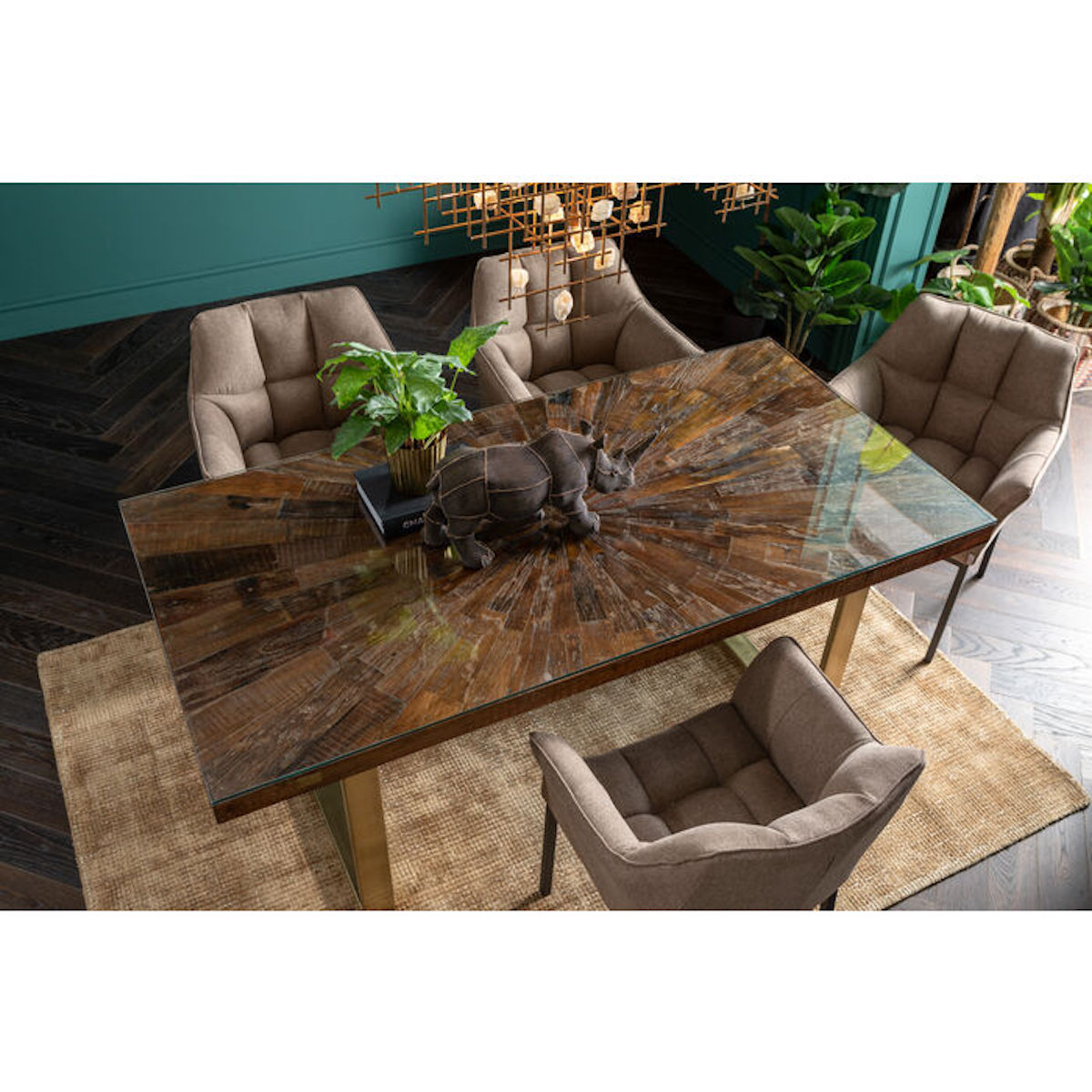 Plateau 180x90cm TAVOLA CONLEY Kare Design