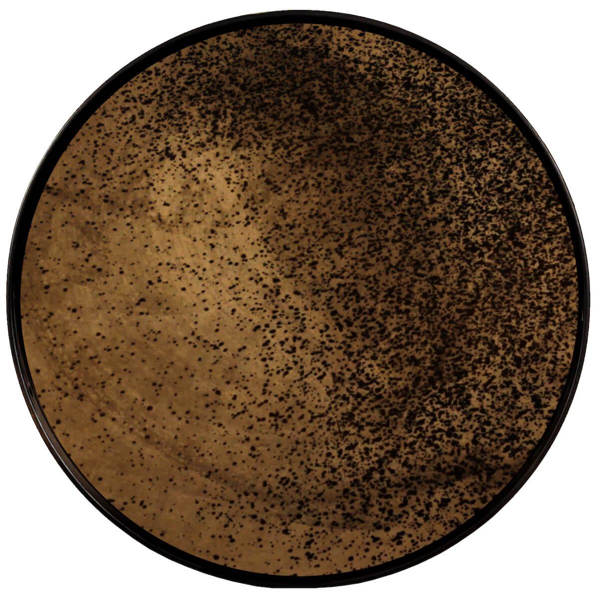 Plateau rond 48cm S CLASSICS Ethnicraft Bronze mirror