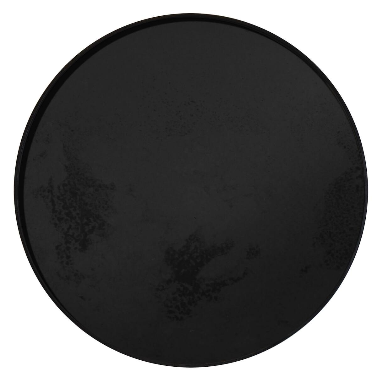 Plateau rond 48cm S CLASSICS Ethnicraft Charcoal mirror
