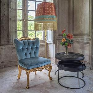 Plateau rond 48cm S CLASSICS Ethnicraft Clear mirror