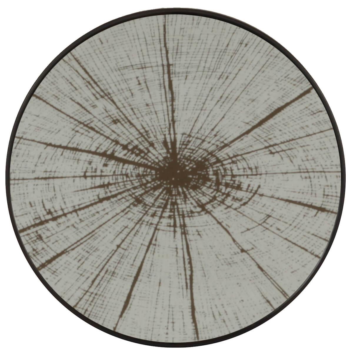 Plateau rond 48cm S CLASSICS Ethnicraft White Slice mirror