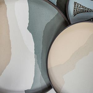 Plateau rond 48cm S WABI SABI Ethnicraft sand glass