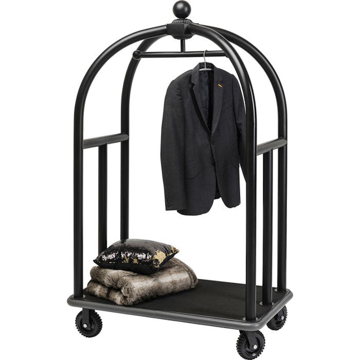 Porte-bagages VIP VEGAS Kare Design noir mat