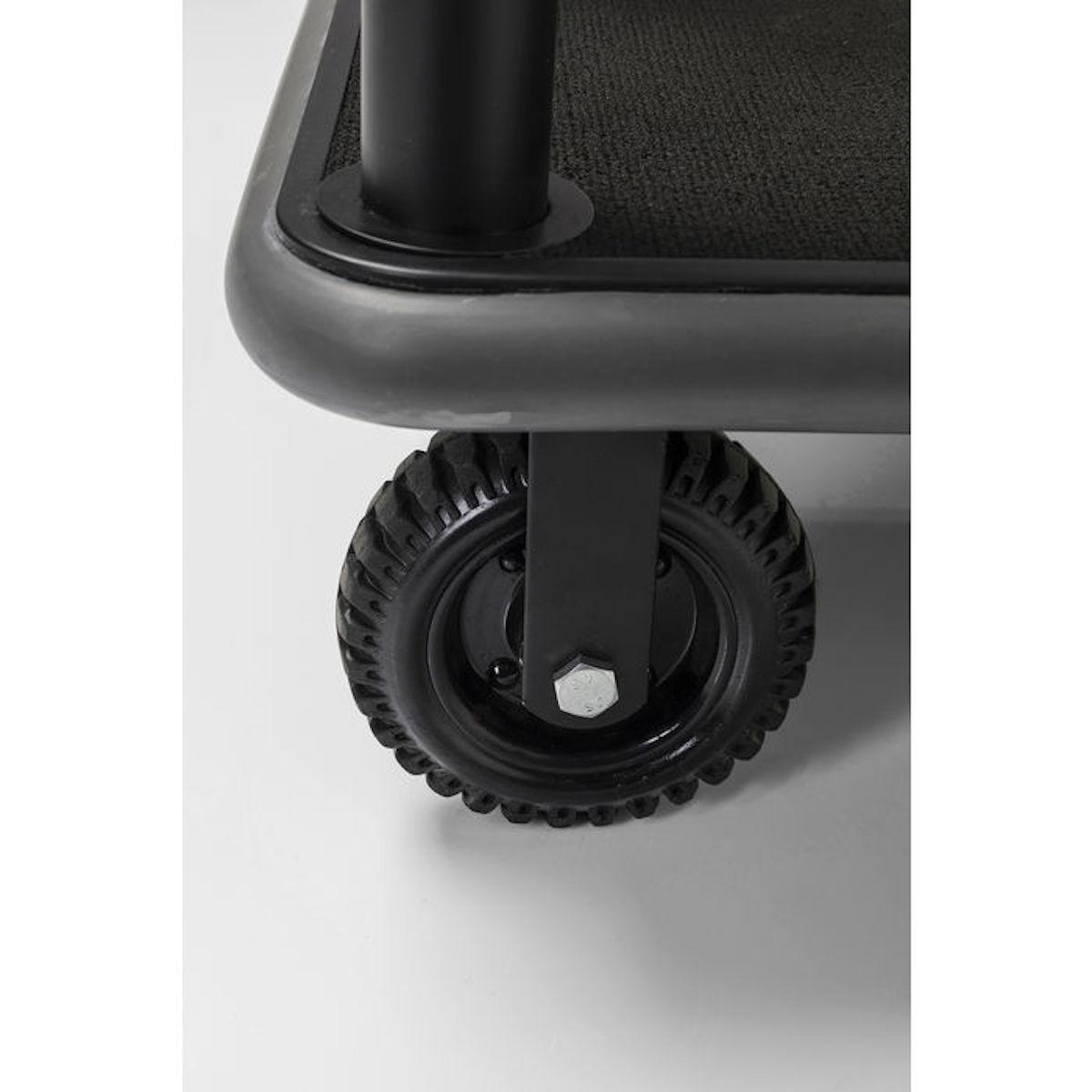 Porte-bagages VIP VEGAS Kare Design noir mat