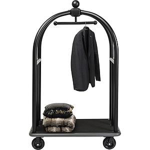 Porte-bagages VIP VEGAS Kare Design noir mat