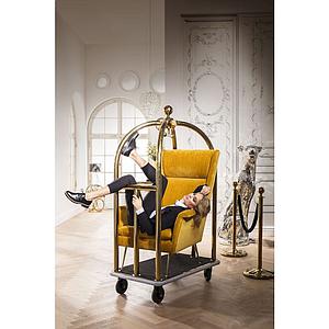Porte-bagages VIP VEGAS Kare Design or