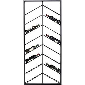 Porte-bouteilles mural Bistro double 160cm Kare Design