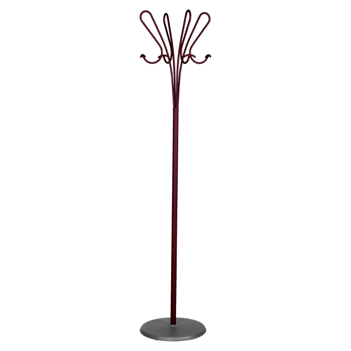 Porte manteaux ACCROCHE CŒURS Fermob cerise noir